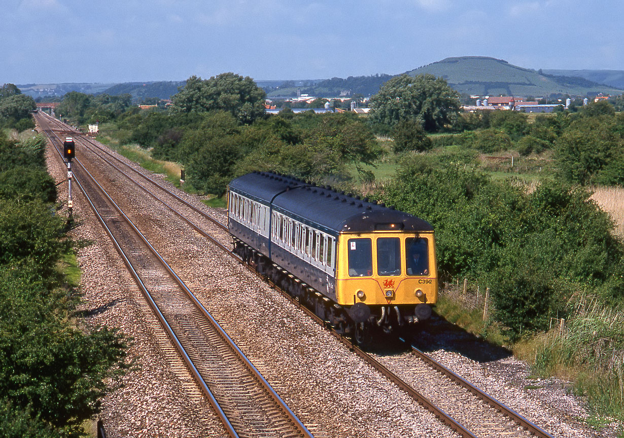 C392 Puriton 2 July 1990