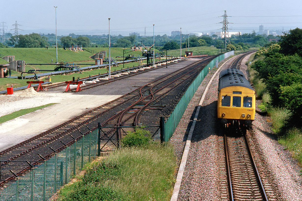 C801 Bremell Sidiings 19 June 1988