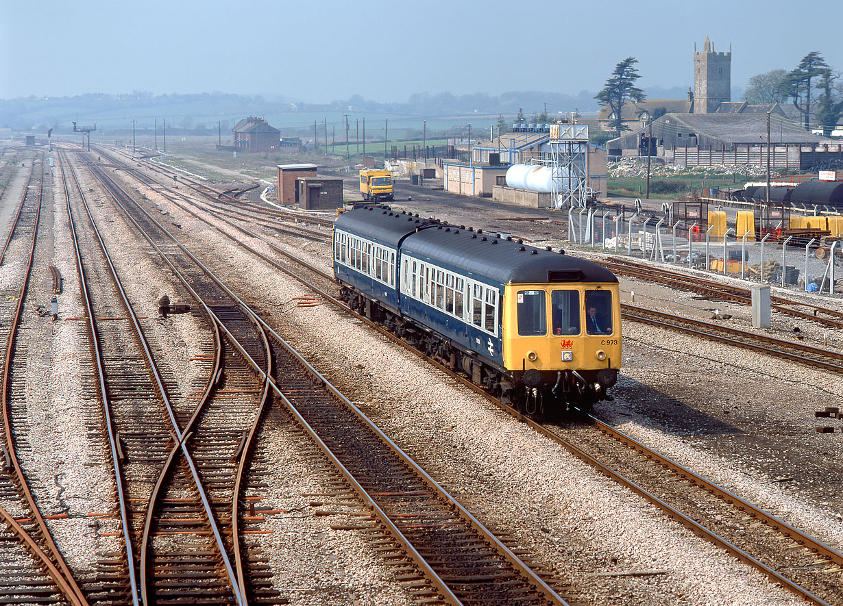 C973 Severn Tunnel Junction 15 April 1991