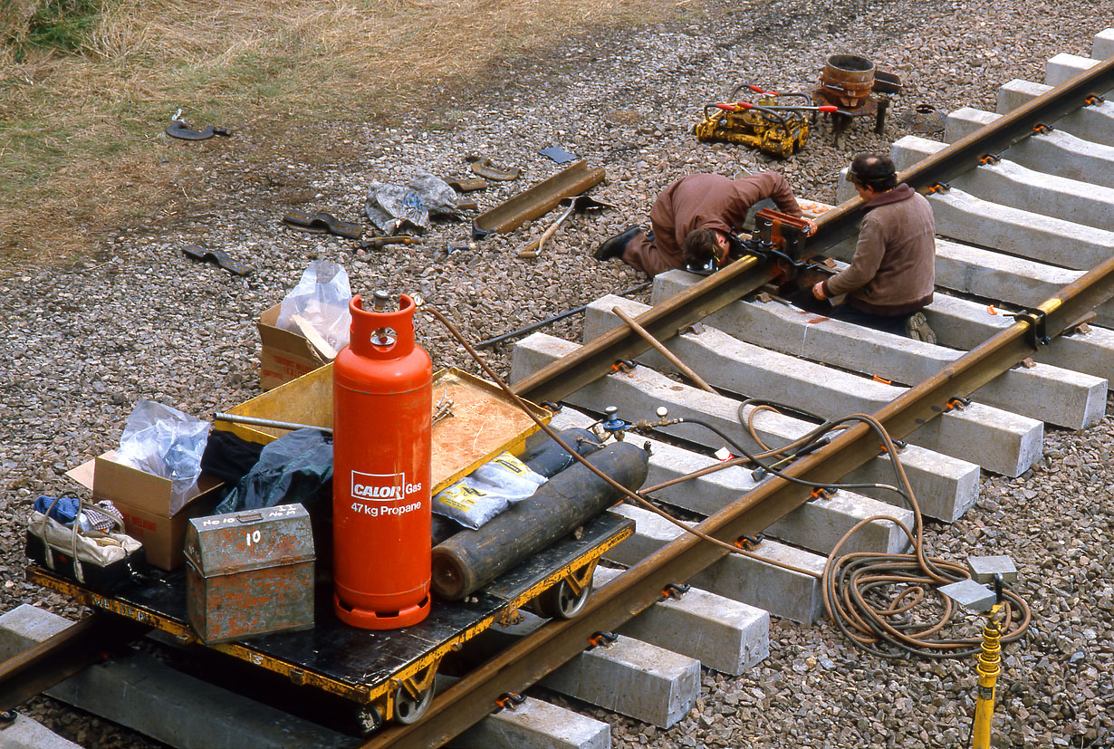 Chilson Thermit Welding 13 April 1986