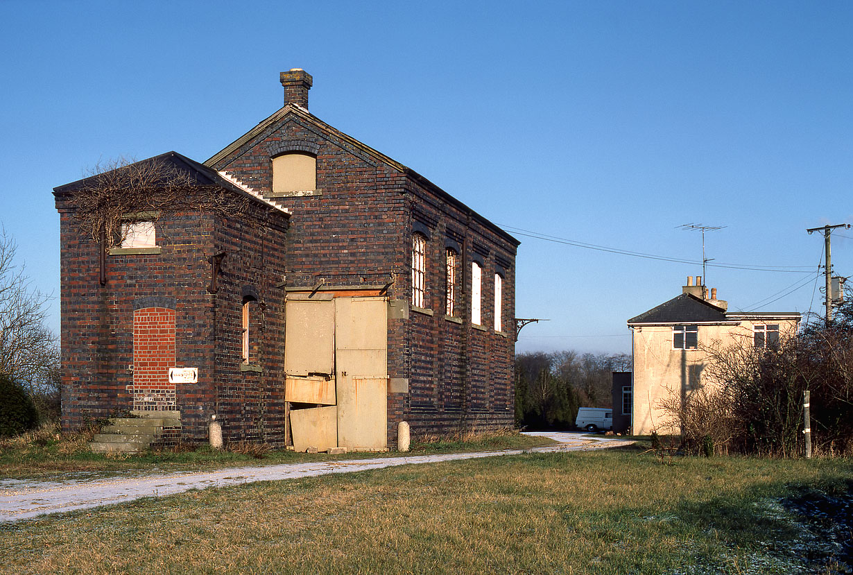 Culkerton Goods Shed 5 January 1985