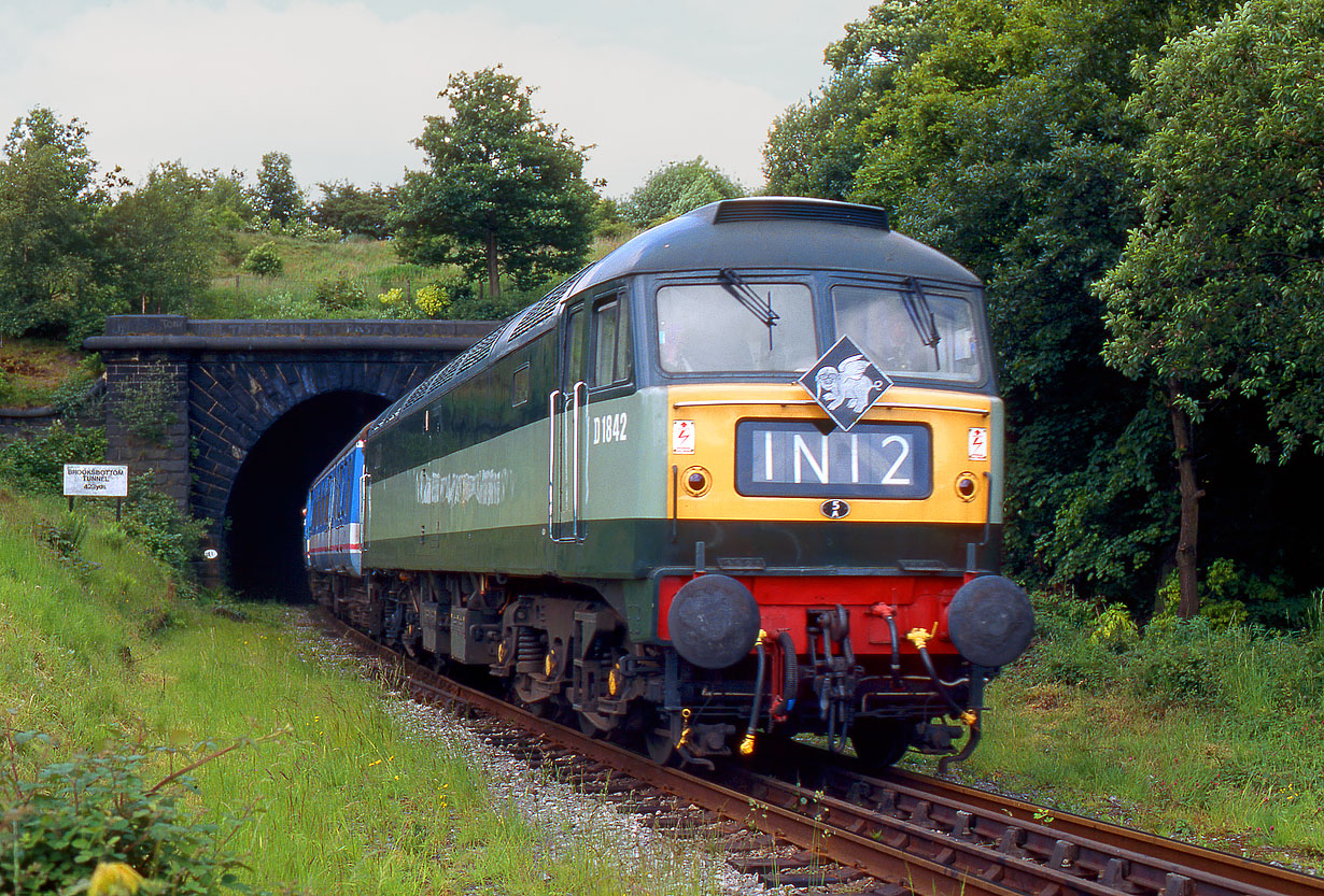 D1842 Brooksbottom Tunnel 18 June 1995