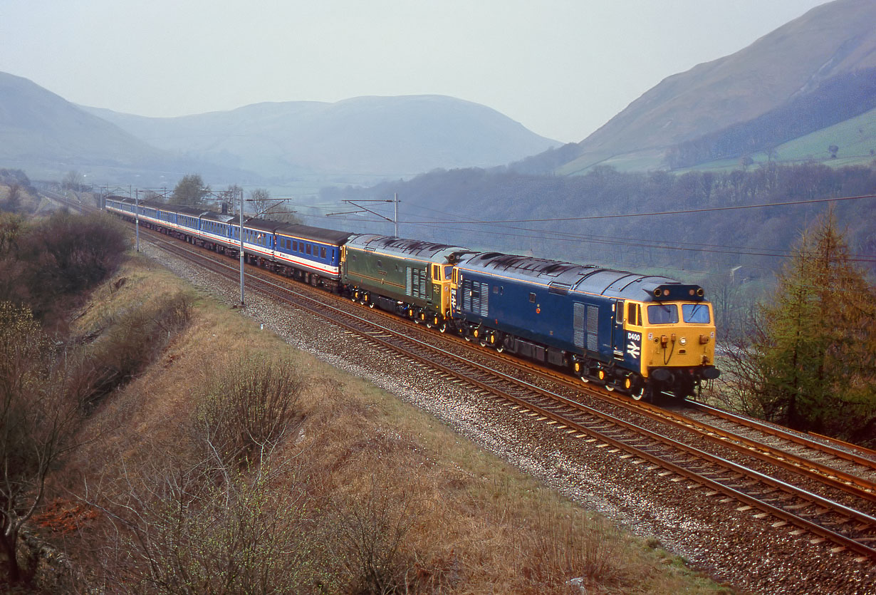 D400 & 50007 Dillicar 11 April 1992