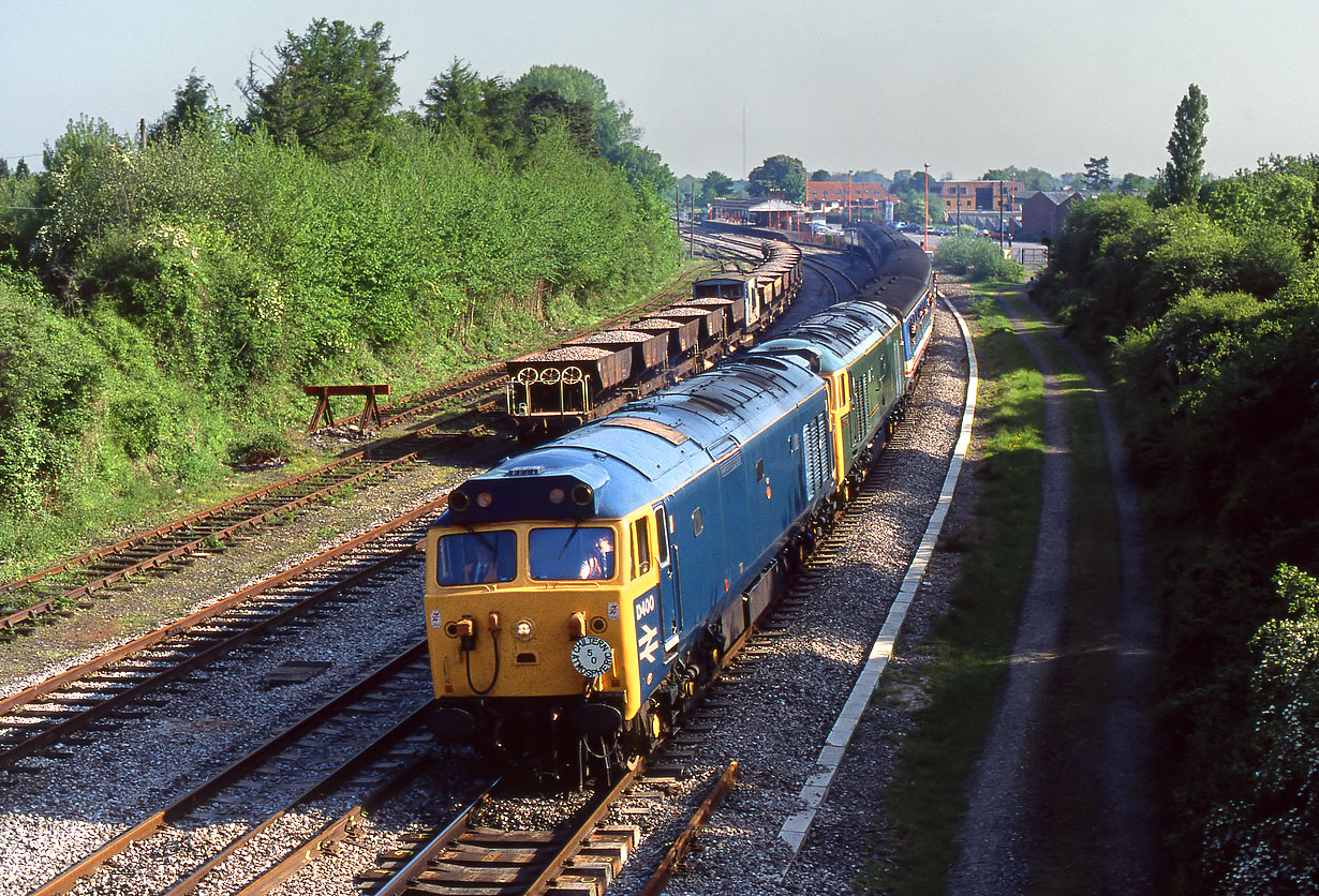 D400 & 50007 Princes Risborough 16 May 1992