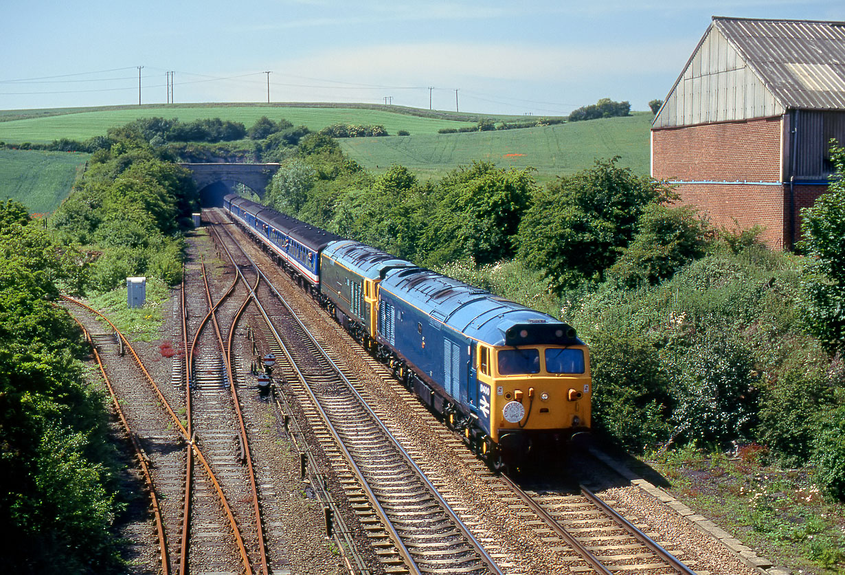 D400 & 50007 Whitwell 13 June 1992