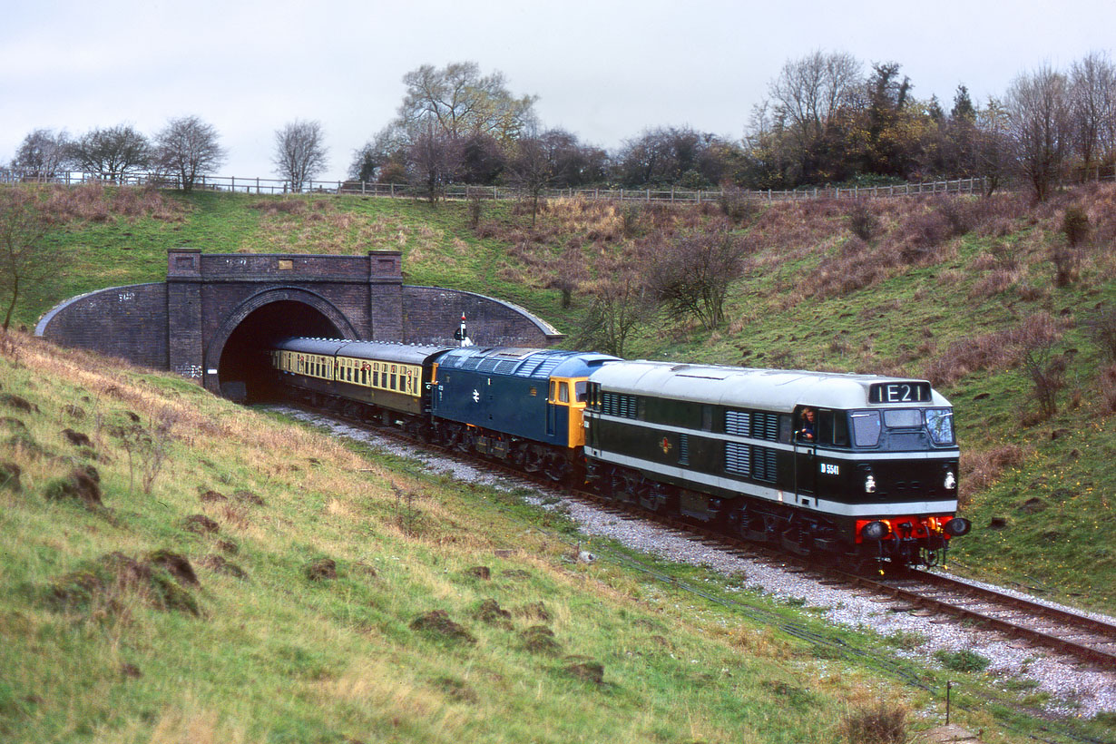 D5541 & 47105 Greet Tunnel 13 November 1994