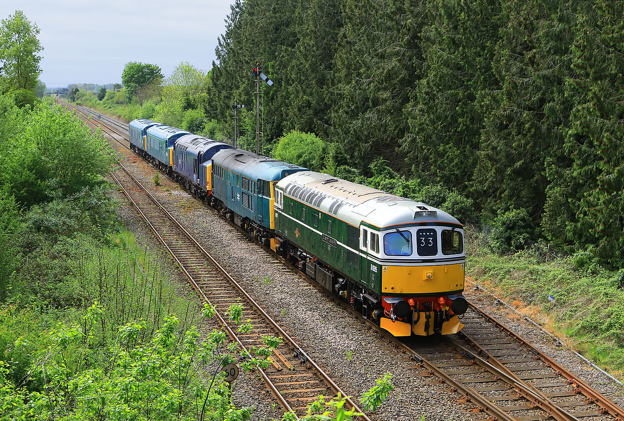 D6515, 31128, 37703, D4 & D192 Moreton-in-Marsh 10 May 2022