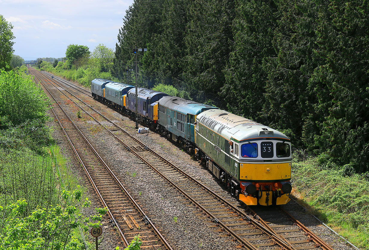 D6515, 31128, 37703, D4 & D192 Moreton-in-Marsh 10 May 2022