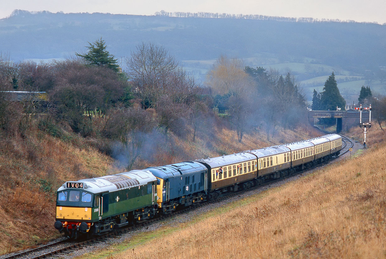 D7659 & 24081 Winchcombe 27 December 1996