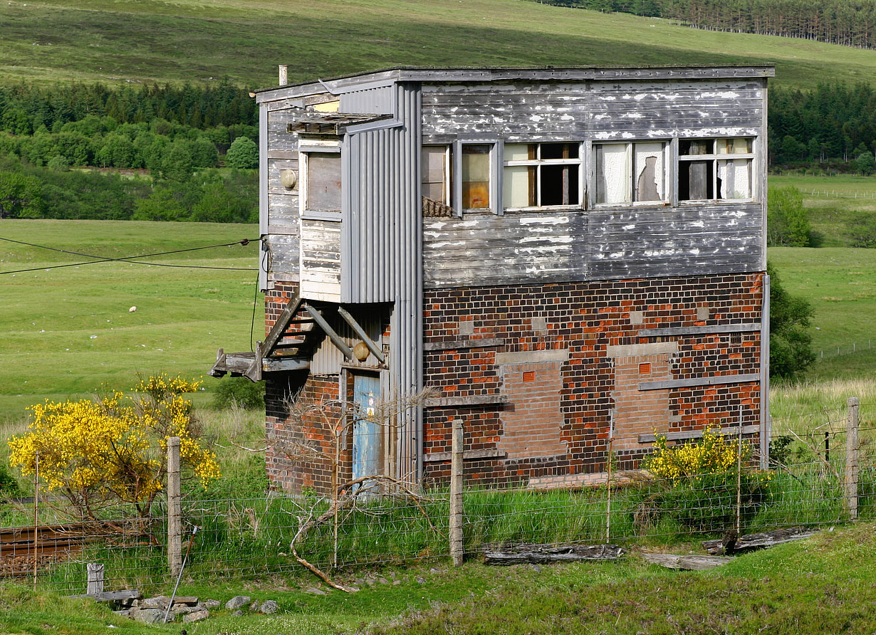 Dalnacardoch Signal Box 10 June 2007