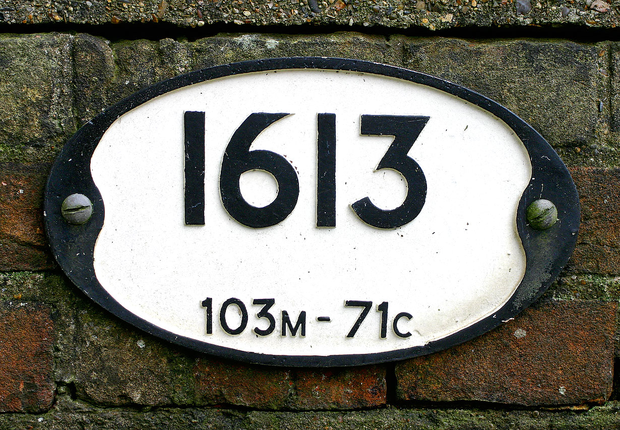 Eccles Heath Bridge Plate 27 November 2006