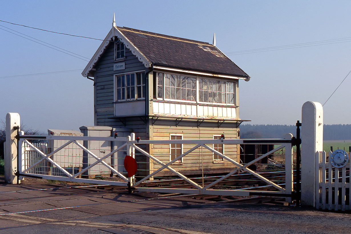 Elsham Signal Box 11 March 1997