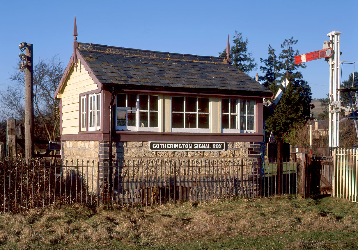 Gotherington Signal Box 14 January 2001