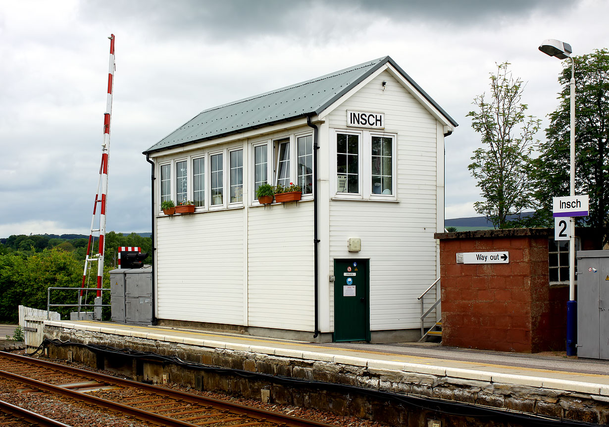 Insch Signal Box 25 June 2013