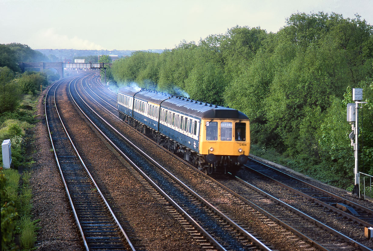 L404 Oxford North Junction 13 May 1987
