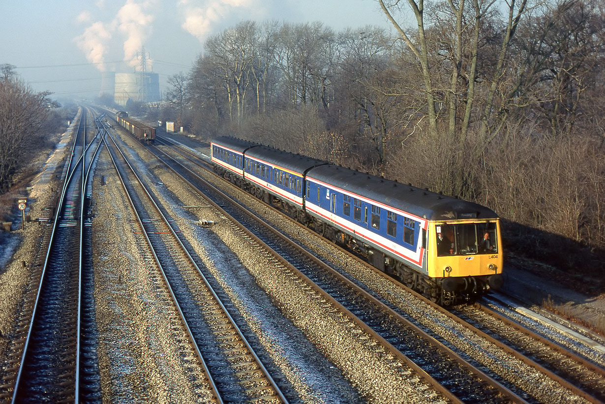 L404 South Moreton (Didcot East) 11 December 1991