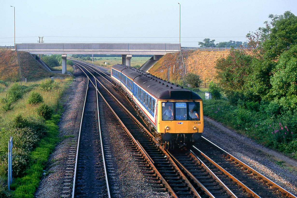 L406 Didcot North Junction 22 June 1989