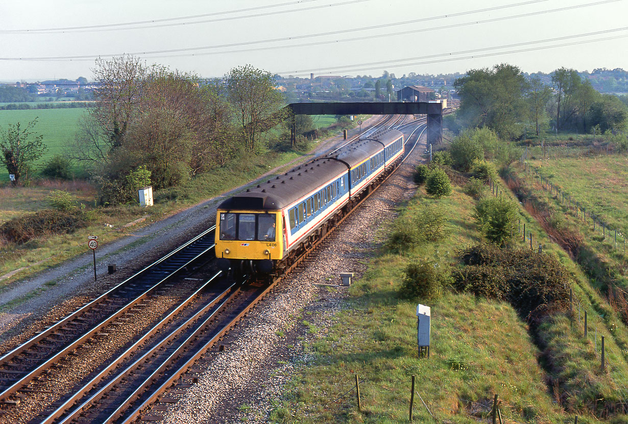 L406 Didcot North Junction 22 June 1989