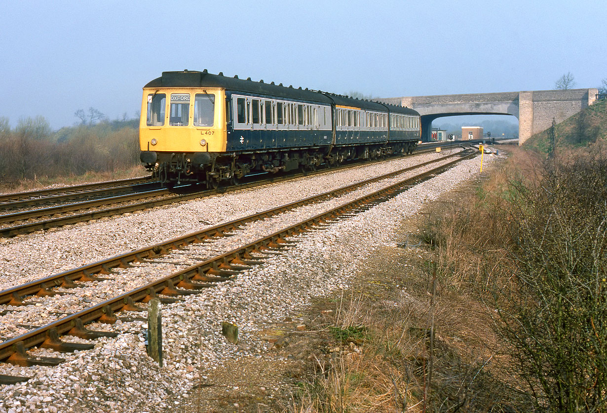 L407 Wolvercote Junction 27 March 1982