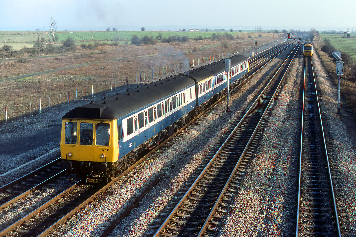 L411 South Moreton (Didcot East) 1 December 1983