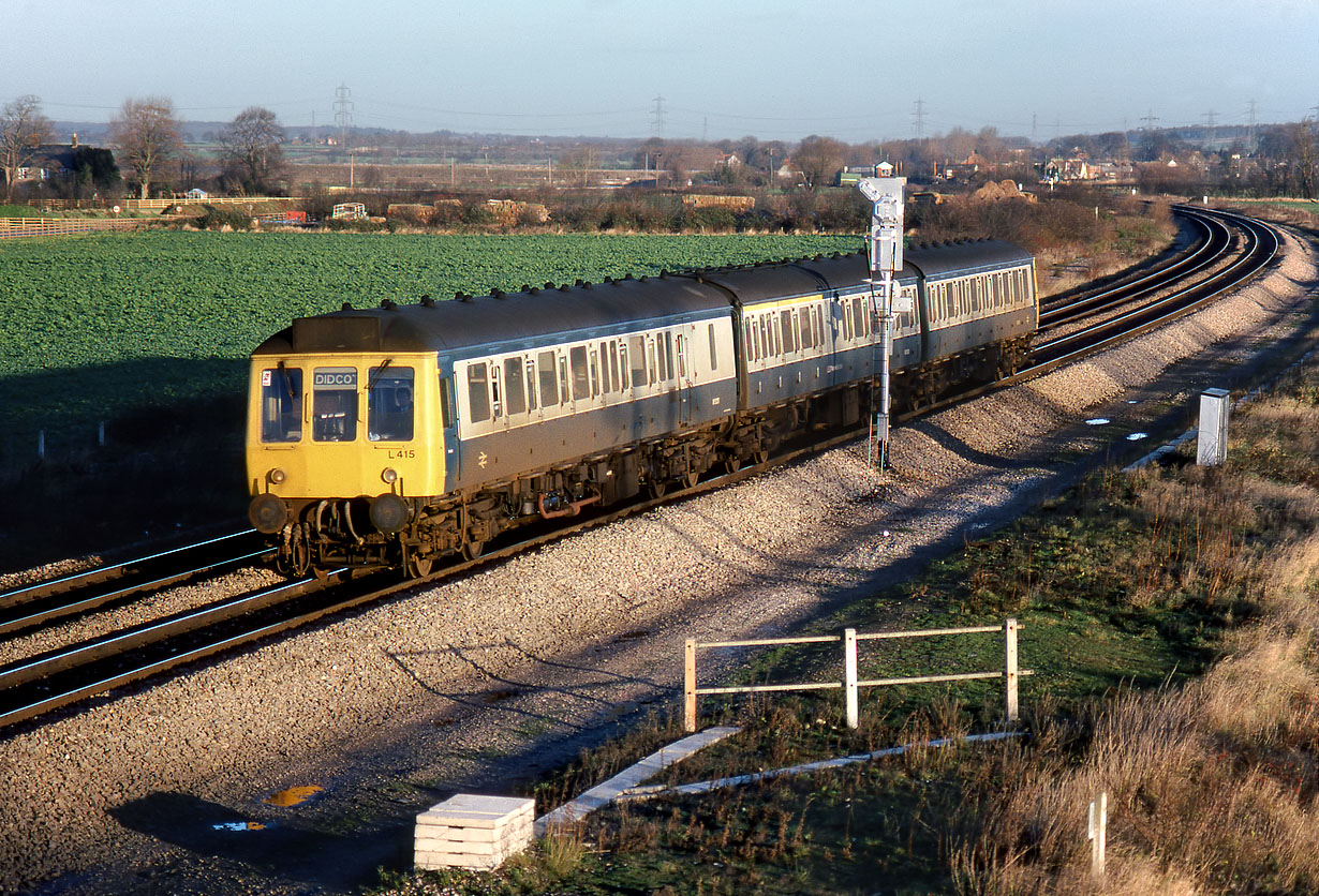 L415 Didcot North Junction 9 December 1986