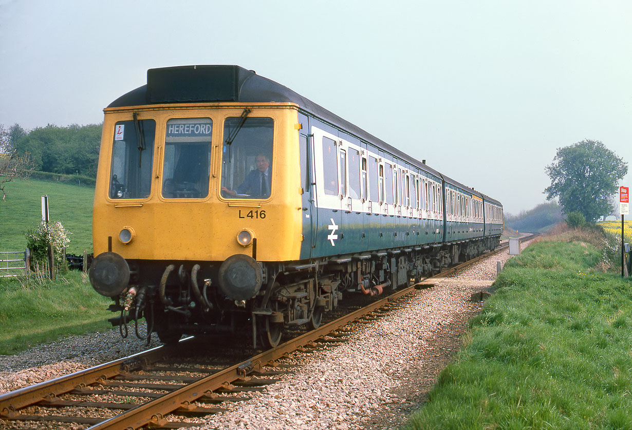 L416 Honeybourne 25 April 1987