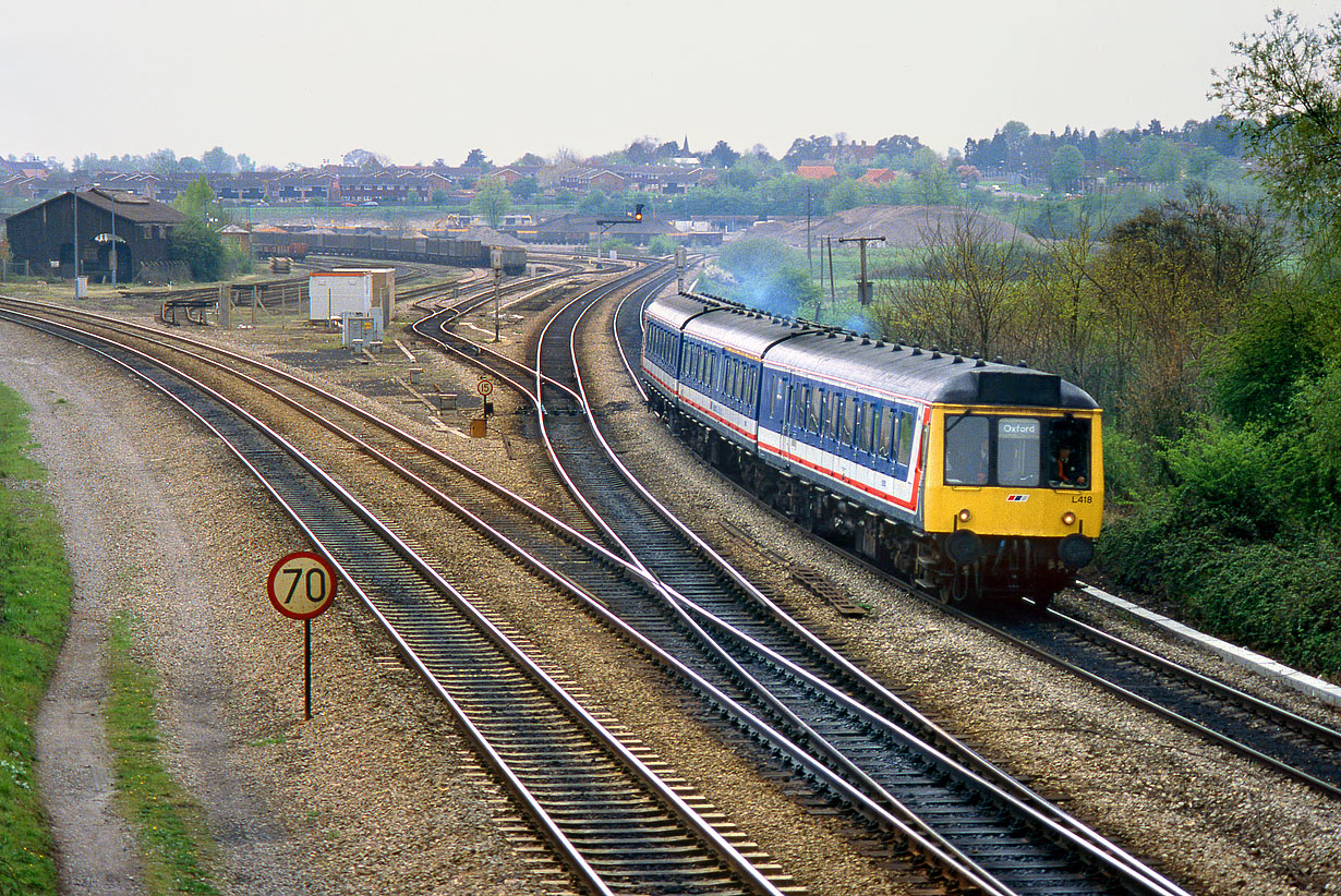 L418 Didcot North Junction 22 April 1992