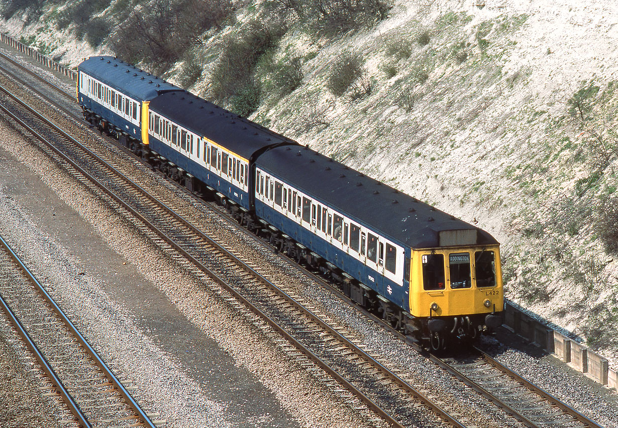 L422 & 55034 Cholsey 14 April 1984