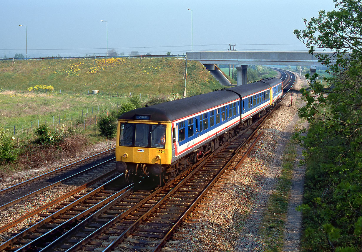 L594 Didcot North Junction 6 May 1990