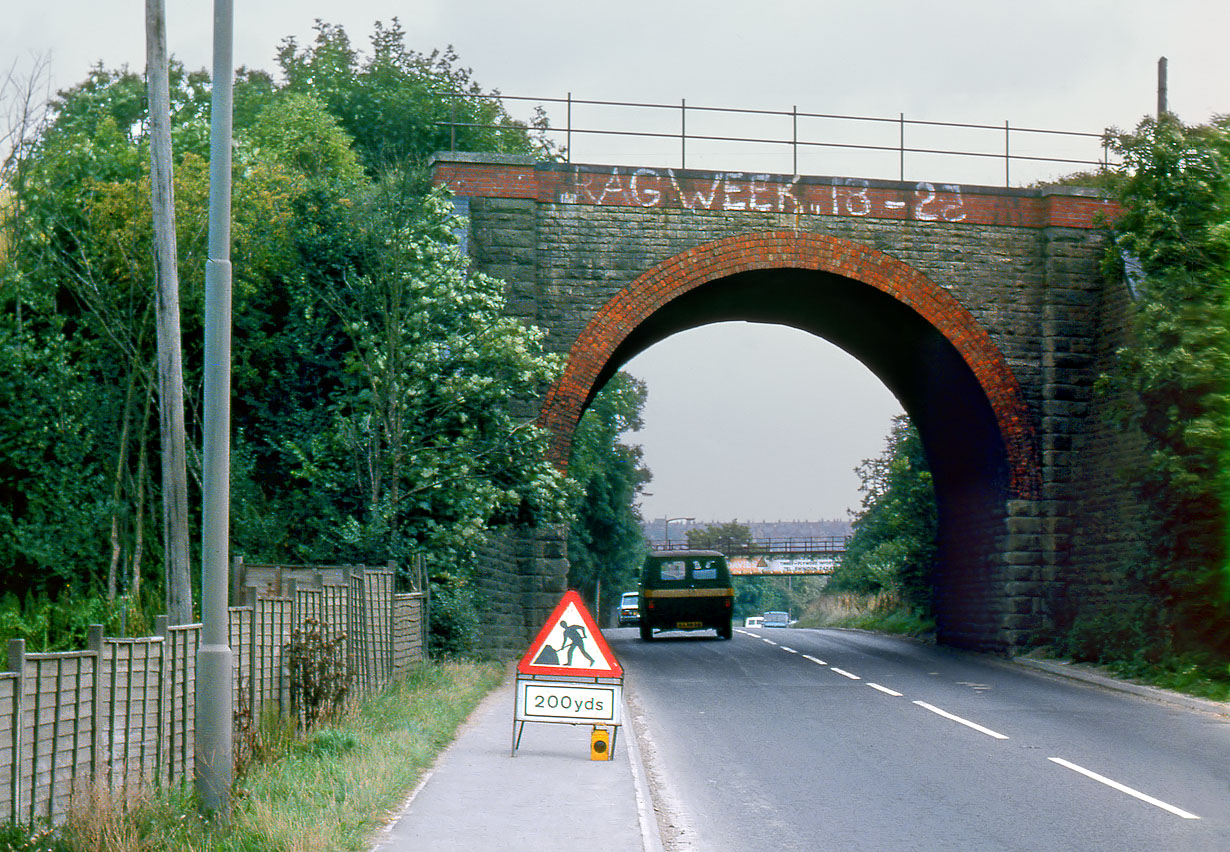 MSWJR Bridge Swindon 22 August 1978