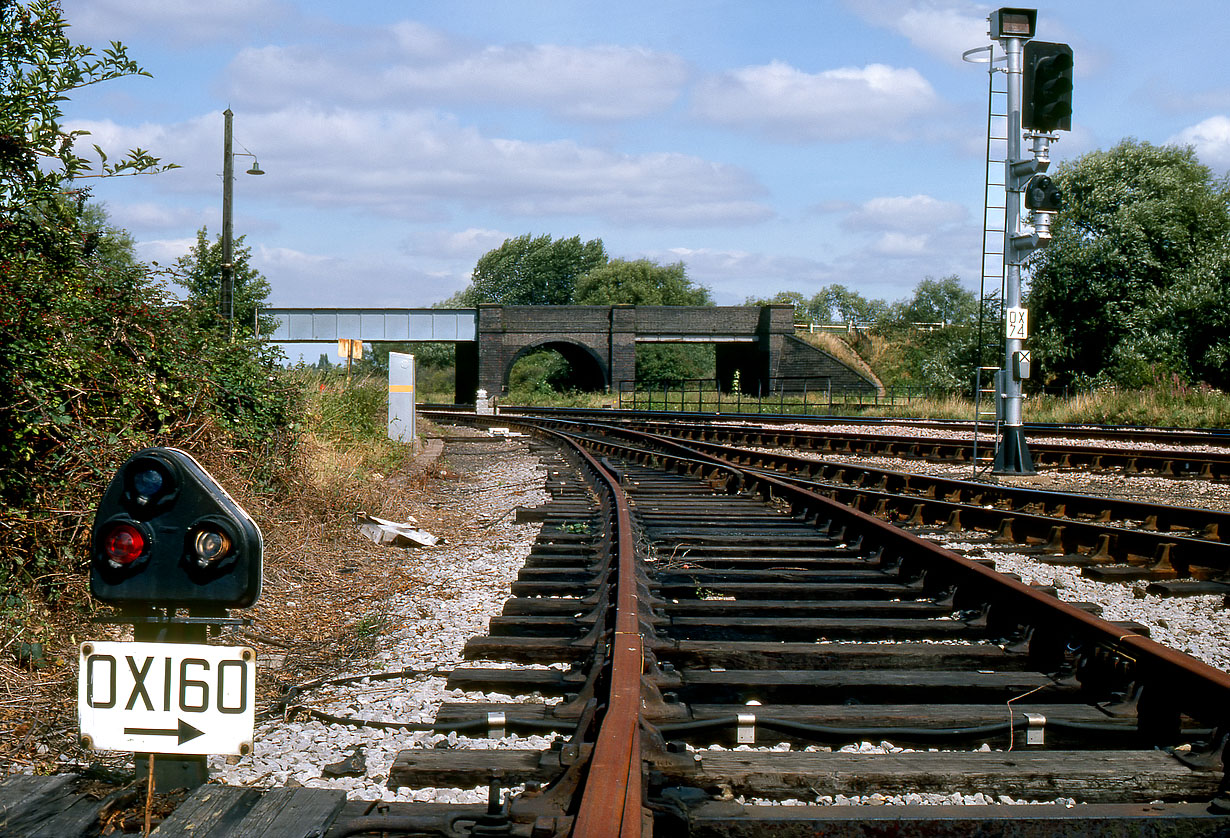 Oxford Sidings 21 August 1982