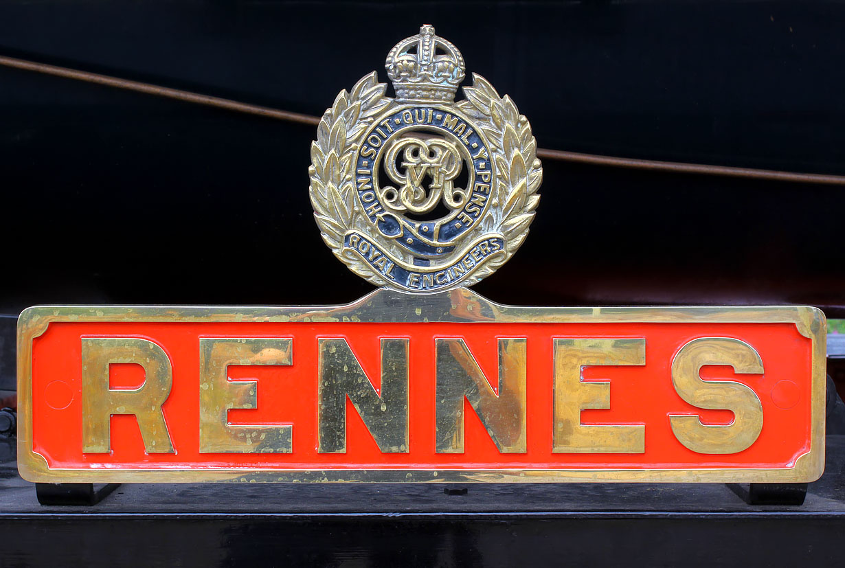WD152 Rennes Nameplate 16 July 2017