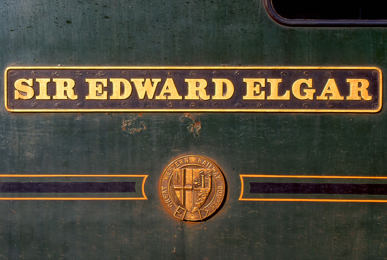 50007 Sir Edward Elgar Nameplate 2 February 1991