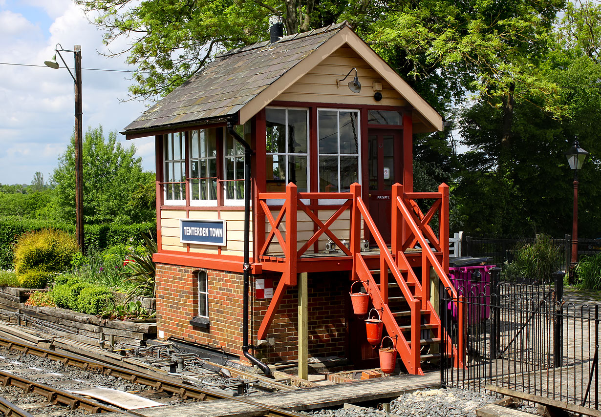 Tenterden Town Signal Box 2 June 2013