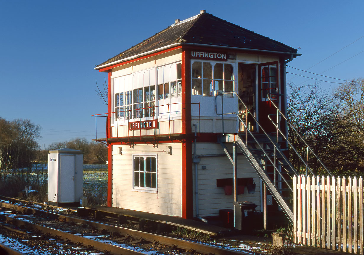 Uffington Signal Box 30 December 2001