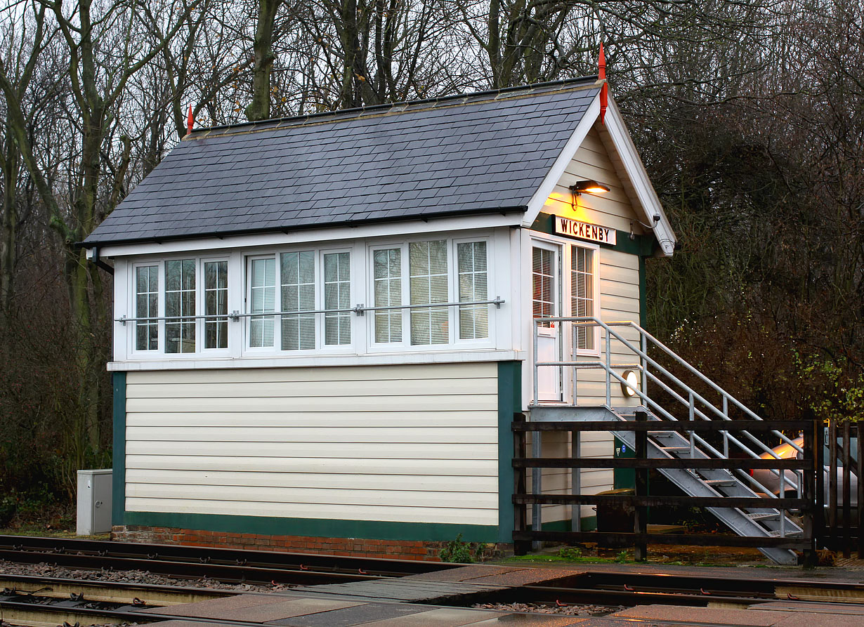 Wickenby Signal Box 14 December 2009