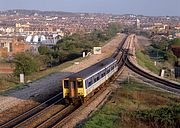 150254 Narroways Hill Junction 16 April 1991