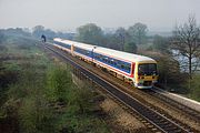 165011 & 165003 Aynho Junction 11 April 1992