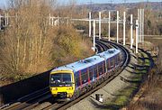 165129 & 165130 Didcot North Junction 26 November 2017