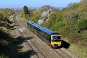 166208 Up Hatherley 15 April 2021