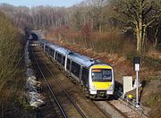 168217 & 168005 Brill Tunnel 19 January 2016