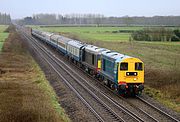 20205 & 20007 Moreton-in-Marsh (Dunstall Bridge) 22 February 2025