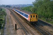 205030 & 205032 Didcot North Junction 6 May 1990