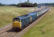 31191 & 31117 Bourton 13 July 1985