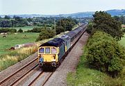 33102 & 33064 Coaley Junction 4 August 1991