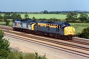 37046 & 37065 Denchworth (Circourt Bridge) 28 June 1994