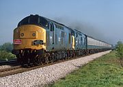 37254 & 37073 Bredon's Norton 14 April 1990