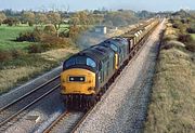 37300 & 37278 Denchworth (Circourt Bridge) 27 October 1982