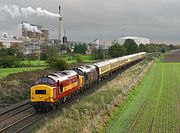 37406 & 37416 Walcot (Shropshire) 29 October 2005