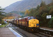 37427 & 37413 Glenfinnan 24 October 1998